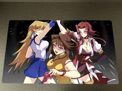 WVICM 5D's Custom CCG Playmat TCG Mat Trading Card Game Mat Desk Pad Free Bag - Image 1