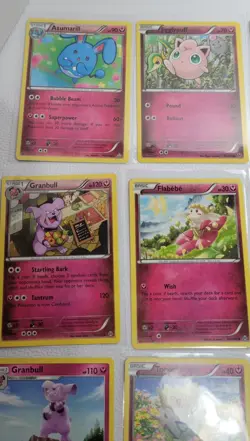 PINK Pokemon TCG Cute Fairy Lot | 20 Unique Cards | No Duplicates | XY + S&M Era - Image 2