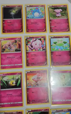 PINK Pokemon TCG Cute Fairy Lot | 20 Unique Cards | No Duplicates | XY + S&M Era - Image 3