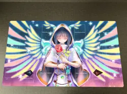 WVICM CCG Playmat Diviner of The Herald TCG Mat Trading Card Game Mat Pad & Bag - Image 1