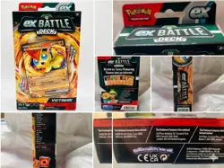 Pokemon Cards - EX Battle Decks - VICTINI EX (60-Card Deck, Deck Box, Coin+) - Image 1