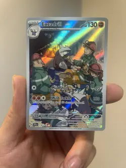Excadrill 174/162 Illustration Rare Temporal Forces Pokemon Card NM - Image 1