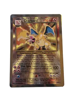 Charizard Celebrations Metal Card Promo Holo #004/102 - Image 1