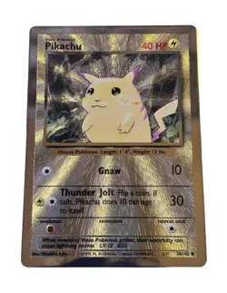 Pikachu Celebrations Metal Card Promo #058/102 - Image 1
