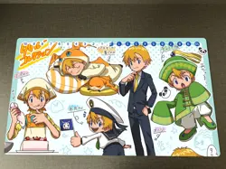 Digimon TK and Kari Playmat DTCG CCG Mat Trading Card Game Mat Desk Pad Free Bag - Image 1