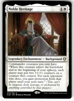 Noble Heritage 35 Commander Legends: Battle for Baldur's Gate MTG NM - Image 1