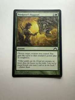 Predator's Rapport LP Gatecrash Magic The Gathering Mtg Lightly Played Instant - Image 1