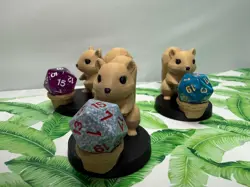 3D Printed Squirrel Dice Holder | MTG Commander EDH Counter - Image 4