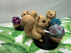 3D Printed Squirrel Dice Holder | MTG Commander EDH Counter - Image 5
