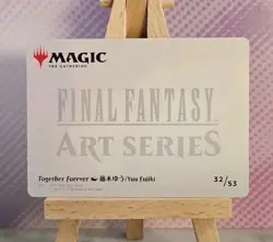 MTG: FINAL FANTASY Art Series - Together Forever 32/53 - NM Condition - Image 2