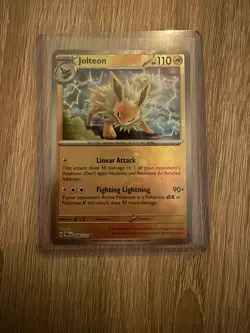 Jolteon 029/131 Master Ball Reverse holo Pokemon Prismatic Evolutions - Image 3