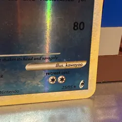 The Pokemon Company Feraligatr 25/95 Call of Legends Reverse Holo Rare Eng 130HP - Image 2
