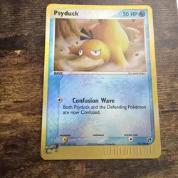 Pokemon TCG Psyduck 73/100 EX Sandstorm Reverse Holo 2003 RARE - Image 1