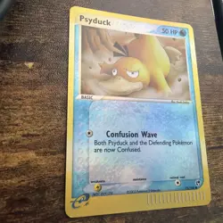 Pokemon TCG Psyduck 73/100 EX Sandstorm Reverse Holo 2003 RARE - Image 3
