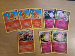 Pokemon TCG XY Furious Fists bundle Magmortar Clefable - Image 1