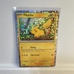 Pikachu 002/015 McDonald's 2024 Promo Holo Pokemon TCG English 60 HP - Image 1