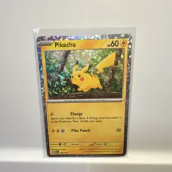 Pikachu 002/015 McDonald's 2024 Promo Holo Pokemon TCG English 60 HP - Image 2
