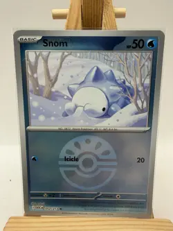 Snom (friend Poke Ball) 052/217 Reverse Holo Ascended Heroes Pokemon NM - Image 1