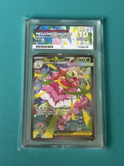 Pokemon TCG Mega Meganium Ex 272/217 Ascended Heroes ACE 10 Perfect Subgrades - Image 1