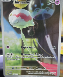 Pokemon Chimecho 179/167 Sv06 Twilight Masquerade Illus Rare Holo - Image 1