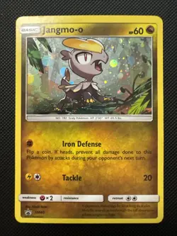 Jangmo-o SM40 Sm Holo Sun & Moon Black Star Promo Pokemon - Image 1
