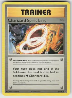 Charizard Spirit Link 75/108 Uncommon Evolutions Pokemon Lightly Played - Image 1