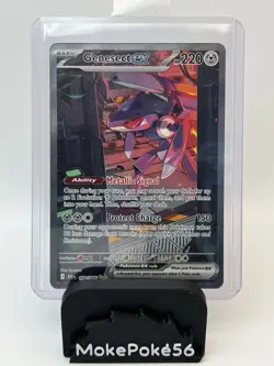 Pokemon Genesect EX 169/086 Sv: Black Bolt Holo Special Illustration Rare - Image 3