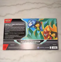 Pokemon TCG Masks of Ogerpon Premium Collection Box 2024 English Promo Oversize - Image 2
