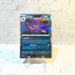 Gengar Perfect Order Holo Pokemon TCG 050/088 Mega Evolution ME03 Rare - Image 1