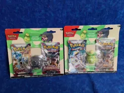 Pokemon TCG SV Lechonk & Smoliv Eraser Blister Set - Sealed | Santana Selects - Image 1