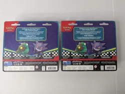 2024 Pokemon TCG Set of 2 Back To School Eraser Blister Gengar/Bellibolt - Image 2