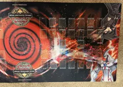 4 Player Playmat YU-GI-OH! OTS Jayden/Judai and Chazz/Manjome - NEOS/DARK ARMED - Image 3