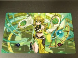 WVICM Playmat Fu-Ri the Orb Mikanko TCG CCG Trading Card Game Mat Table Pad - Image 1
