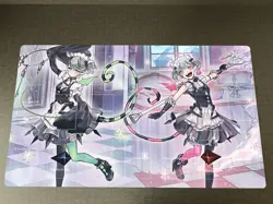WVICM Playmat Labrynth Servant Arianne & Arianna TCG CCG Card Game Playing Mat - Image 1