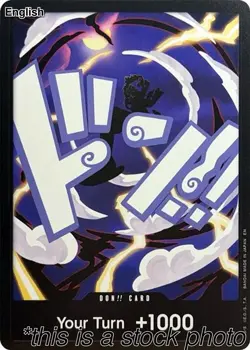 DON!! Card (GEAR5 Luffy) [PRB-02 - ] DON!! NM - Image 1