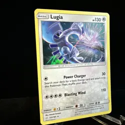2019 LUGIA 131/181 SUN & MOON TEAM UP HOLO Pokemon TCG Trading Card Game - Image 3
