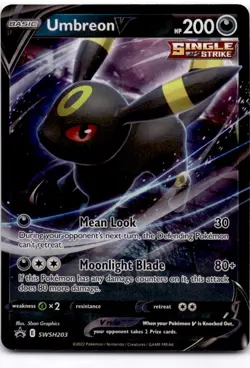 2019 Umbreon V - Promo SWSH: Sword & Shield Promo Cards SWSH203 - Image 1