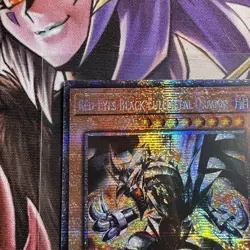 Yugioh Red-Eyes Black Fullmetal Dragon MP25-EN014 Starlight Rare 1st Near Mint - Image 2