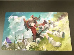 WVICM Playmat Saambell the Summoner TCG CCG Trading Card Game Mat Table Pad - Image 1