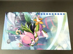 Digimon Duel Playmat CCG DTCG Mat Lillymon Trading Card Game Play Mat Mousepad - Image 1
