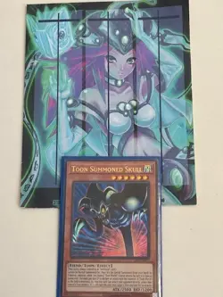 Yugioh 1x Toon Summoned Skull Ultra Rare SRL-EN073 Spell Ruler 25th Edition NM - Image 1