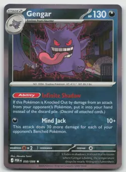 Gengar 050/088 Perfect Order Pokemon Holo 🔥B2G1 Coupon🔥 NM - Image 1