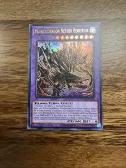 Primite Dragon Nether Berzelius Ultra Rare 1st Edition DUAD-EN035 Yugioh - Image 1