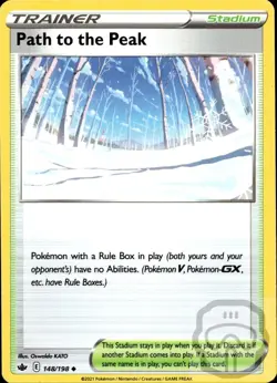 Path to the Peak 148/198 UC Chilling Reign Pokemon LP - Image 3