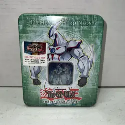 UPPER DECK YUGIOH 2006 TIN FRESH FROM CASE ELEMENTAL HERO NEOS SEALED - Image 1