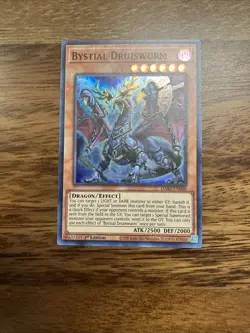 Bystial Druiswurm Super Rare 1st Edition DABL-EN008 Yugioh - Image 1