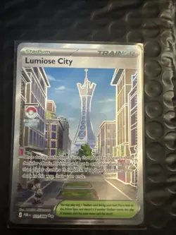Lumiose City 111/088 Ultra Rare Perfect Order Pokemon Holo Near Mint 111/088 - Image 1