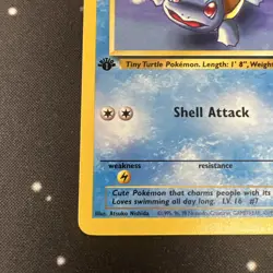 Squirtle - 1st Edition - 68/82 Team Rocket - WOTC - Pokemon TCG - 2000 - Image 5