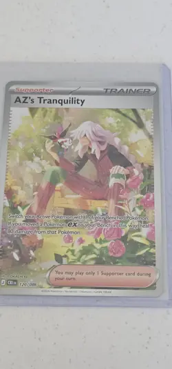 Pokemon Mega Evolution AZ’s Tranquility Illustration Rare - Image 1