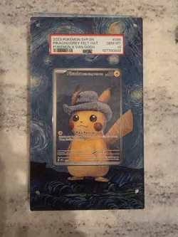 PSA 10 VAN GOGH PIKACHU WITH GREY FELT HAT SVP EN 085 PROMO POKEMON CARD ENGLISH - Image 5